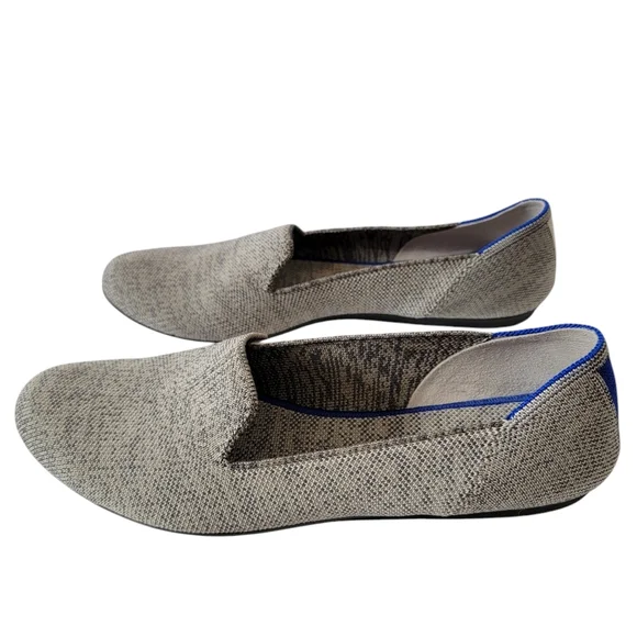 ROTHY'S Taupe Heather Loafers Women's 10.5 Casual Comfort Quit Luxury Minimalist